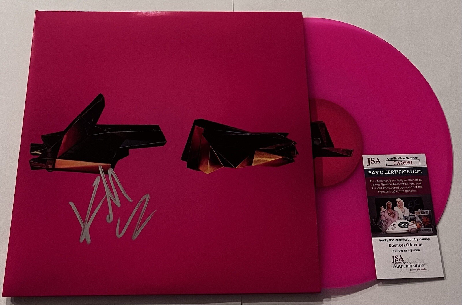 KILLER MIKE SIGNED RTJ4 LP VINYL RECORD ALBUM RUN THE JEWELS 4 JSA COA