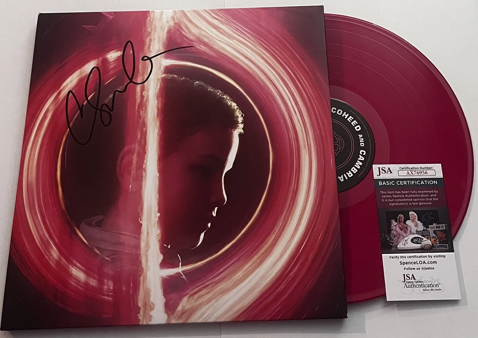 CLAUDIO SANCHEZ SIGNED COHEED & CAMBRIA VAXIS ACT III LP VINYL RECORD ALBUM JSA