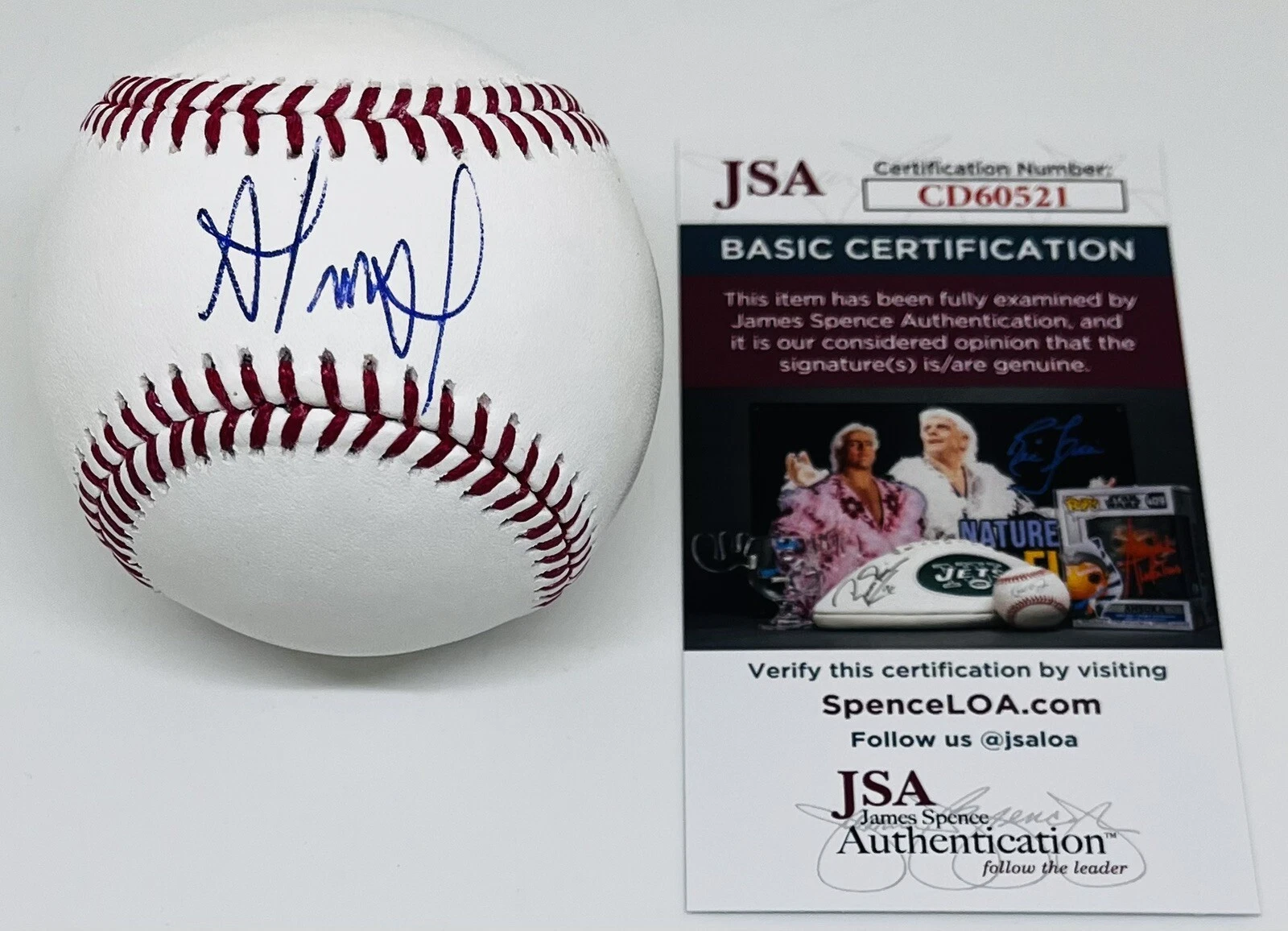 FRANKLIN ARIAS SIGNED RAWLINGS MAJOR LEAGUE BASEBALL BOSTON RED SOX JSA