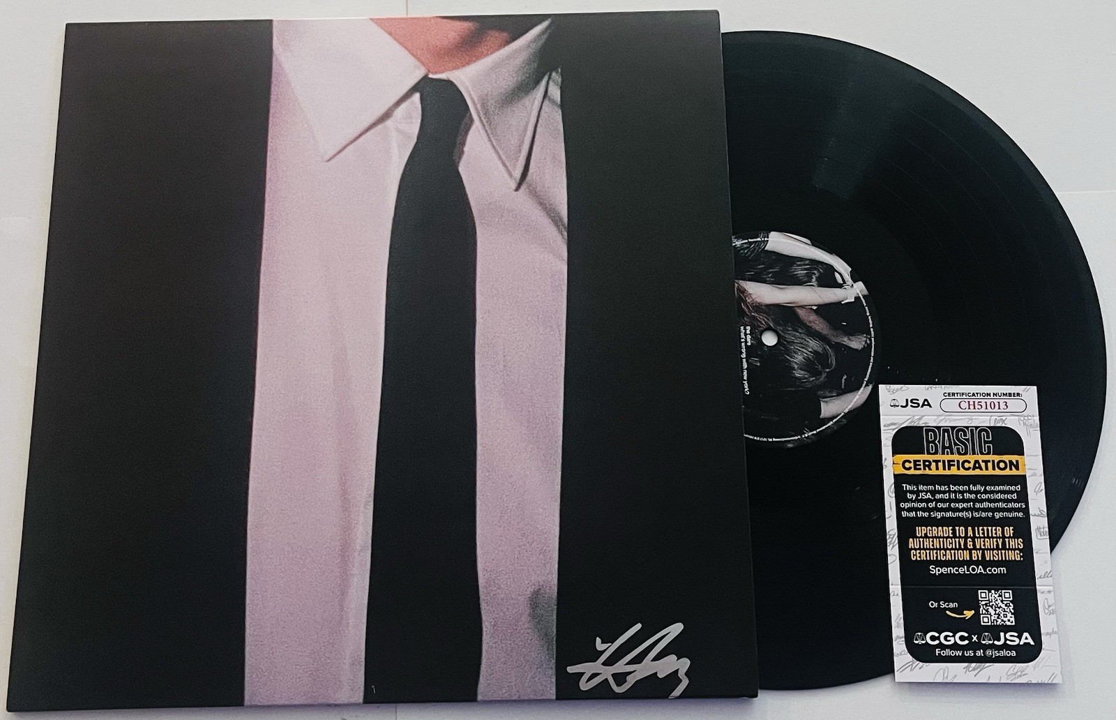 THE DARE SIGNED WHAT'S WRONG WITH NEW YORK? LP VINYL RECORD ALBUM JSA COA