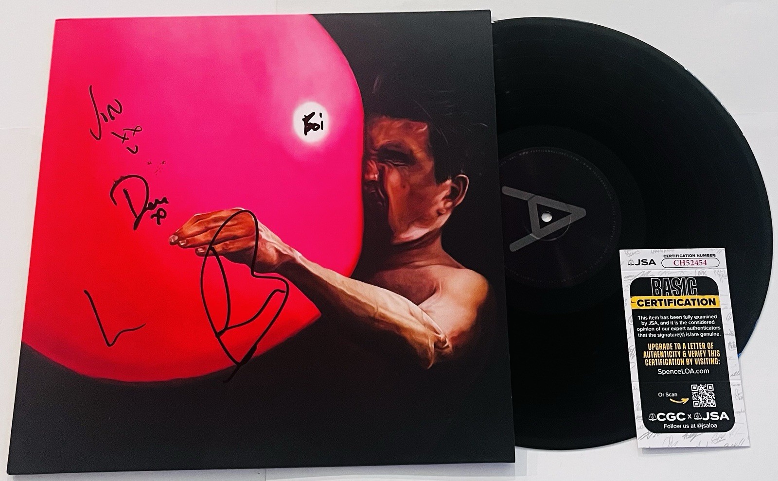 IDLES BAND SIGNED ULTRA MONO LP VINYL RECORD ALBUM JOE TALBOT +4 JSA COA