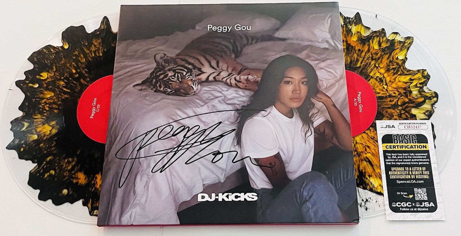 PEGGY GOU SIGNED DJ-KICKS LP VINYL RECORD ALBUM NANANA JSA COA