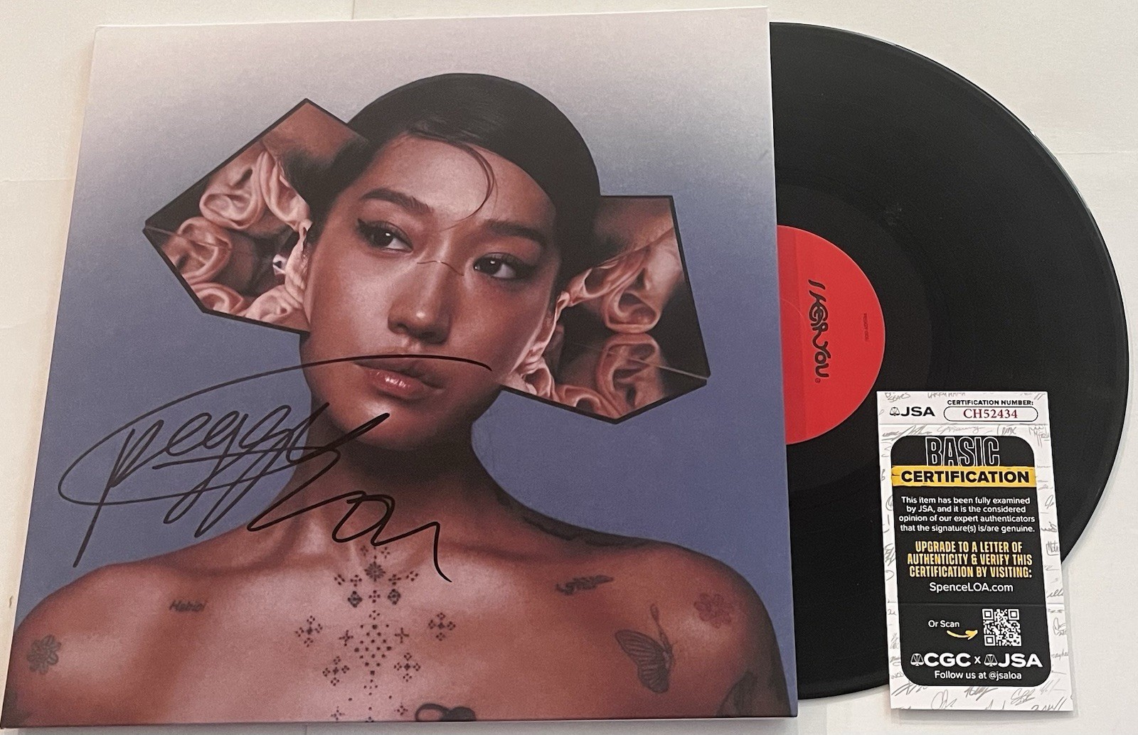 PEGGY GOU SIGNED I HEAR YOU LP VINYL RECORD ALBUM NANANA JSA COA