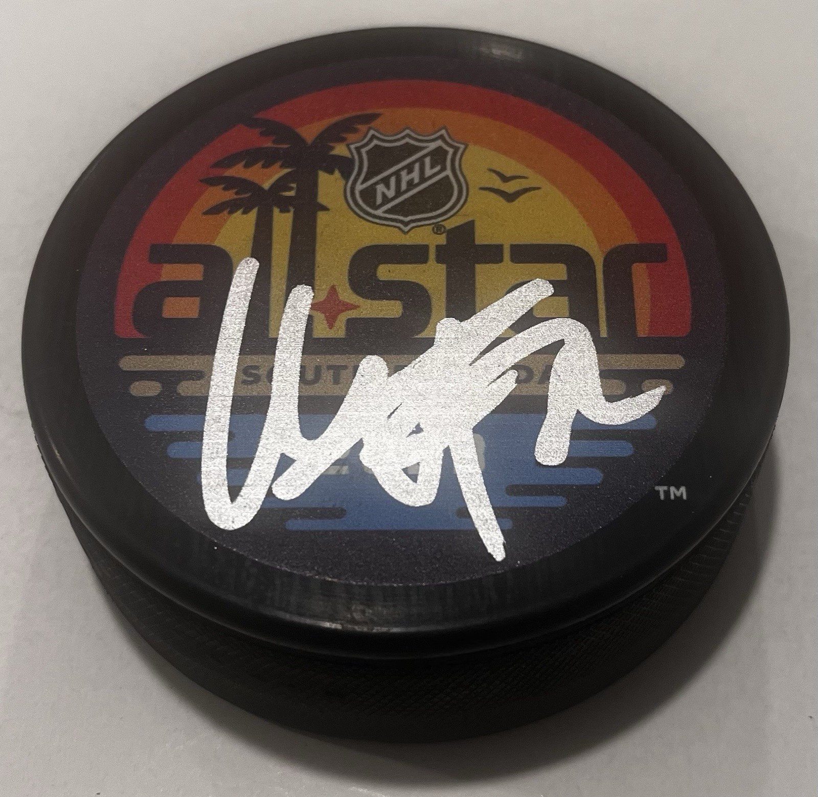 KEVIN FIALA SIGNED KINGS 2023 NHL ALL STAR GAME HOCKEY PUCK W/ CASE COA