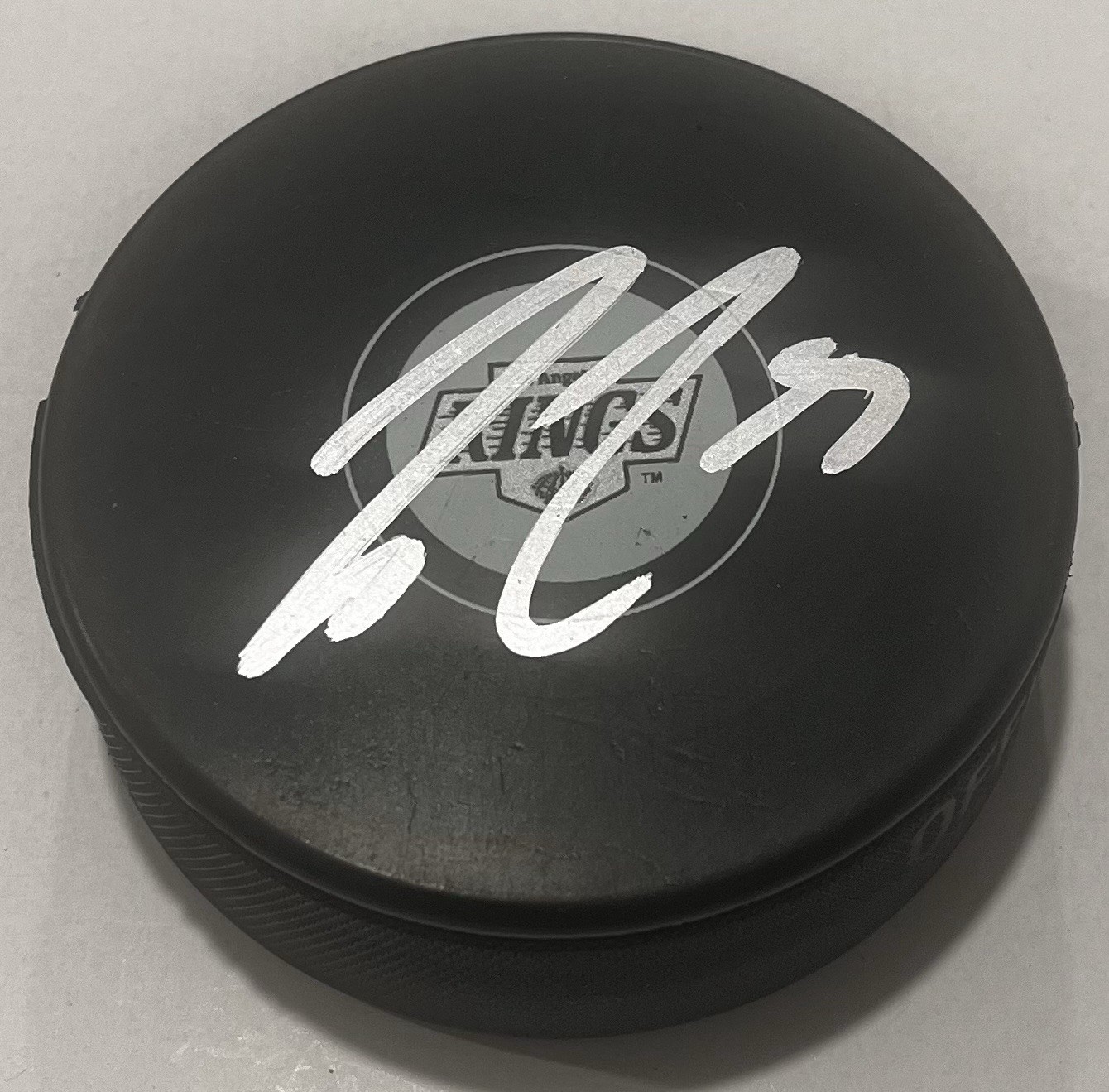 CODY CECI SIGNED LOS ANGELES KINGS HOCKEY PUCK W/ CASE COA