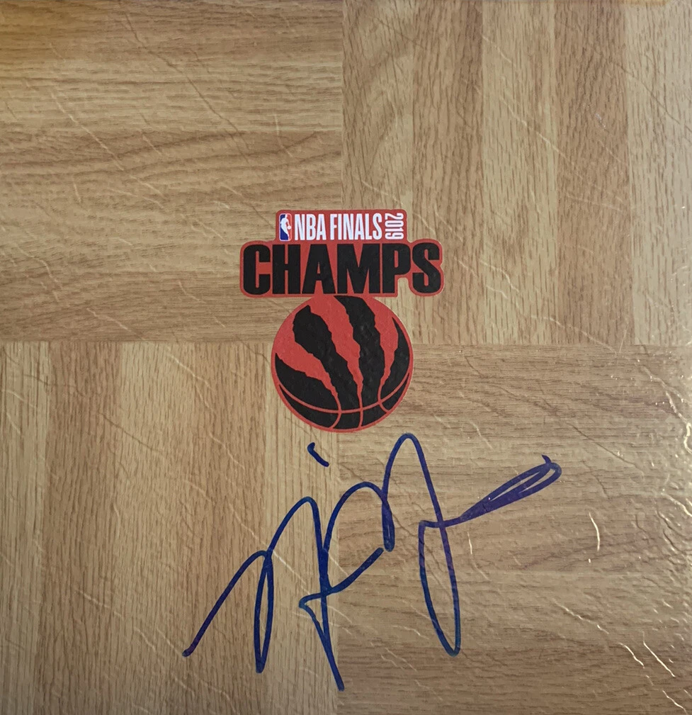 NICK NURSE SIGNED FLOORBOARD TORONTO RAPTORS FINALS HEAD COACH AUTOGRAPHED COA