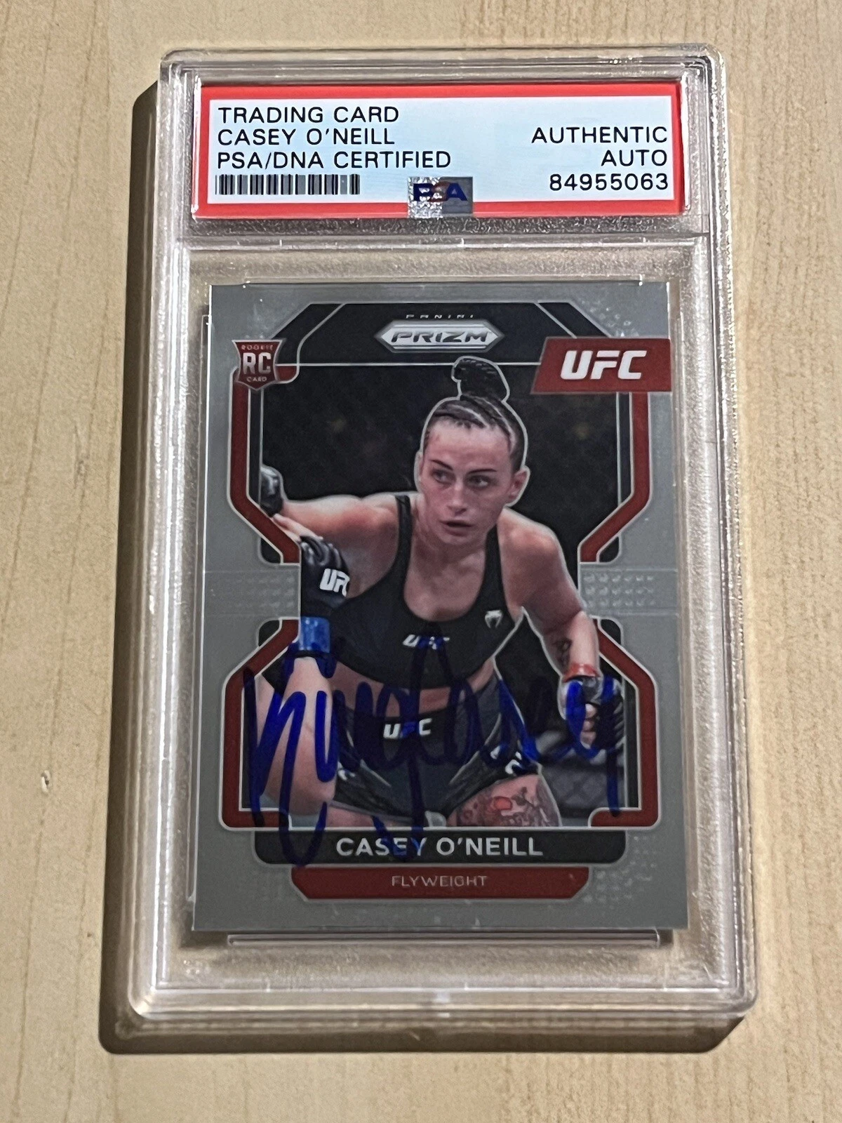 2022 PANINI PRIZM CASEY O'NEILL PRIZM RC AUTO PSA/DNA CERTIFIED RARE!