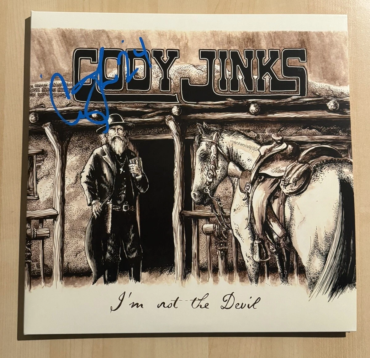 CODY JINKS SIGNED VINYL RECORD ALBUM AUTOGRAPHED COUNTRY SINGER RARE COA
