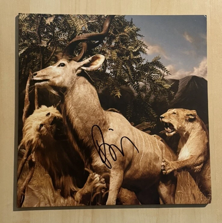 PAUL BANKS SIGNED ANTICS LP VINYL RECORD ALBUM INTERPOL BAND LEAD SINGER COA