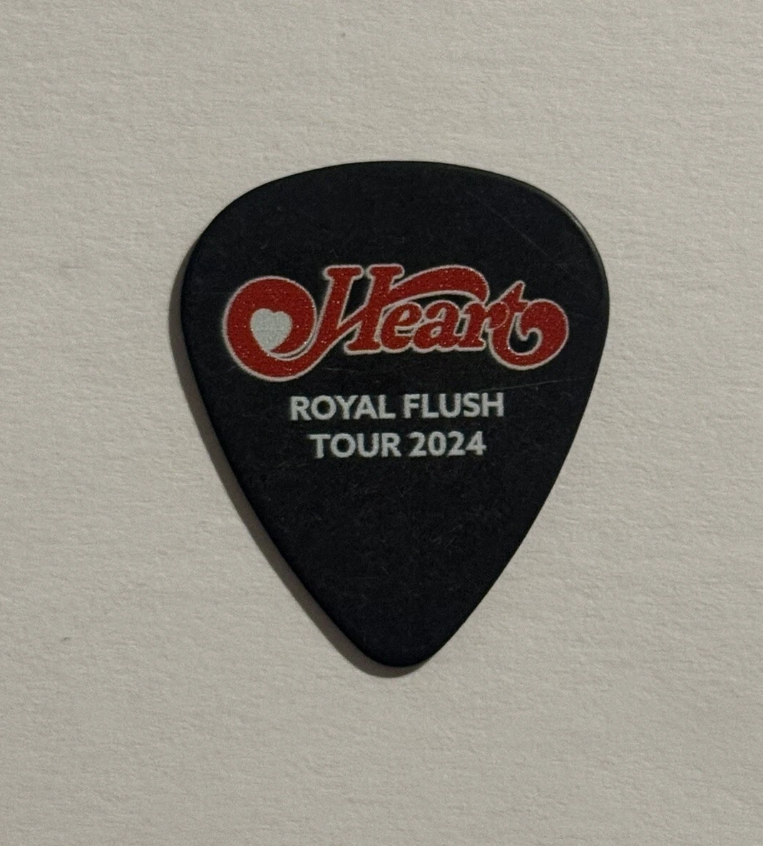 NANCY WILSON CONCERT USED GUITAR PICK GUITARIST LEGEND VERY RARE HEART BAND