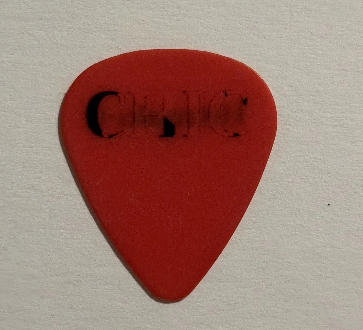 NILE RODGERS CONCERT USED GUITAR PICK GUITARIST LEGEND VERY RARE CHIC BAND