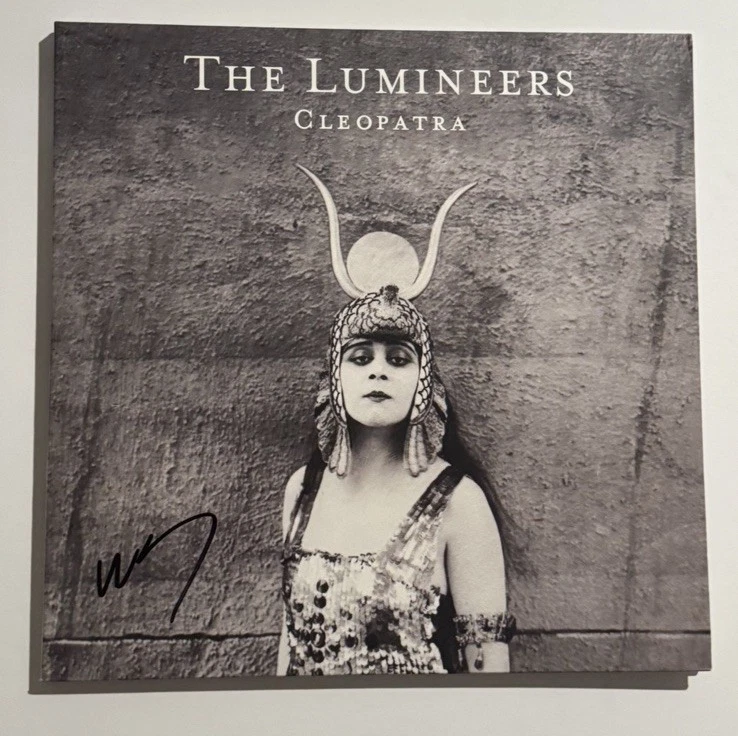 WESLEY SCHULTZ SIGNED LP VINYL RECORD ALBUM THE LUMINEERS BAND LEAD SINGER COA