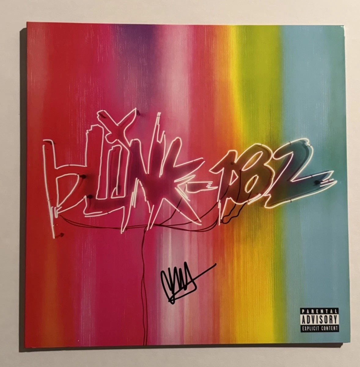 MATT SKIBA SIGNED LP VINYL RECORD ALBUM BLINK 182 BAND SINGER GUITARIST COA