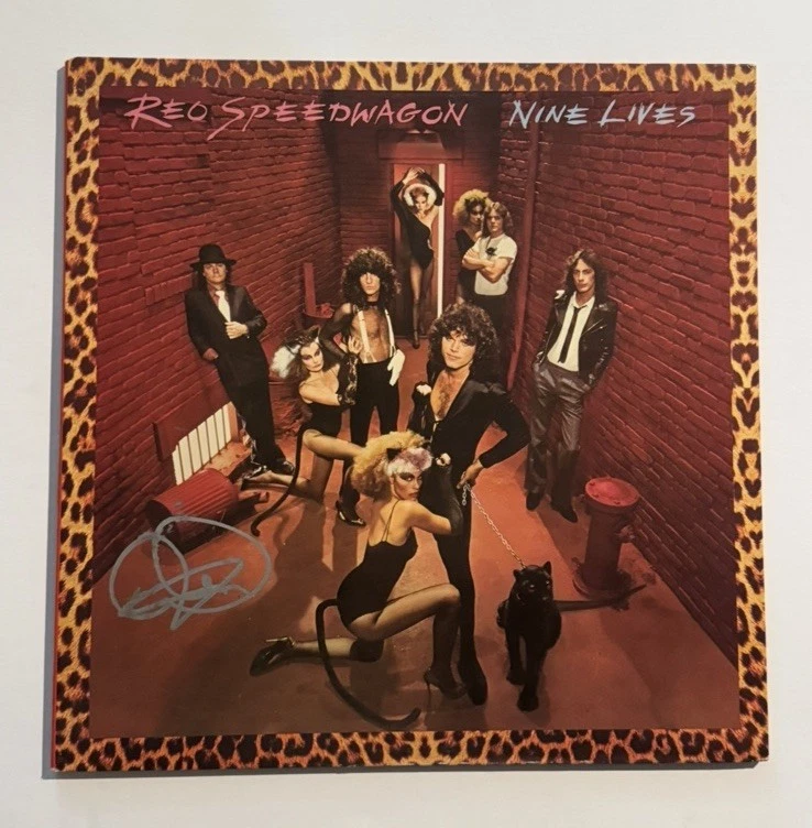 KEVIN CRONIN SIGNED LP VINYL RECORD ALBUM REO SPEEDWAGON BAND LEAD SINGER COA