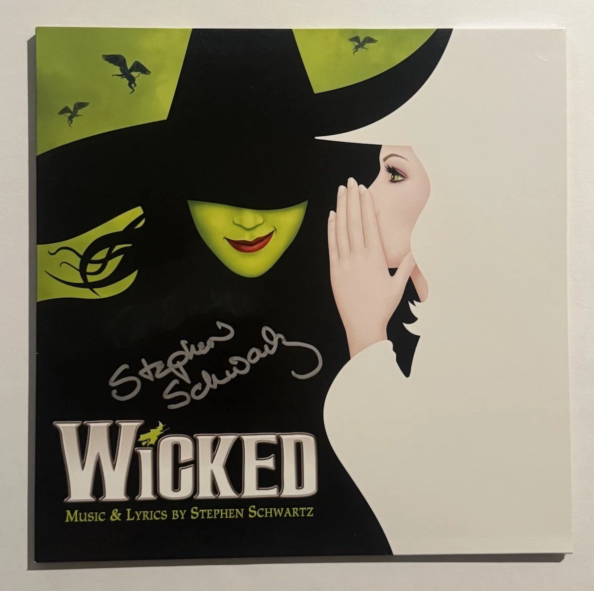 STEPHEN SCHWARTZ HAND SIGNED VINYL RECORD ALBUM AUTOGRAPHED WICKED COMPOSER COA