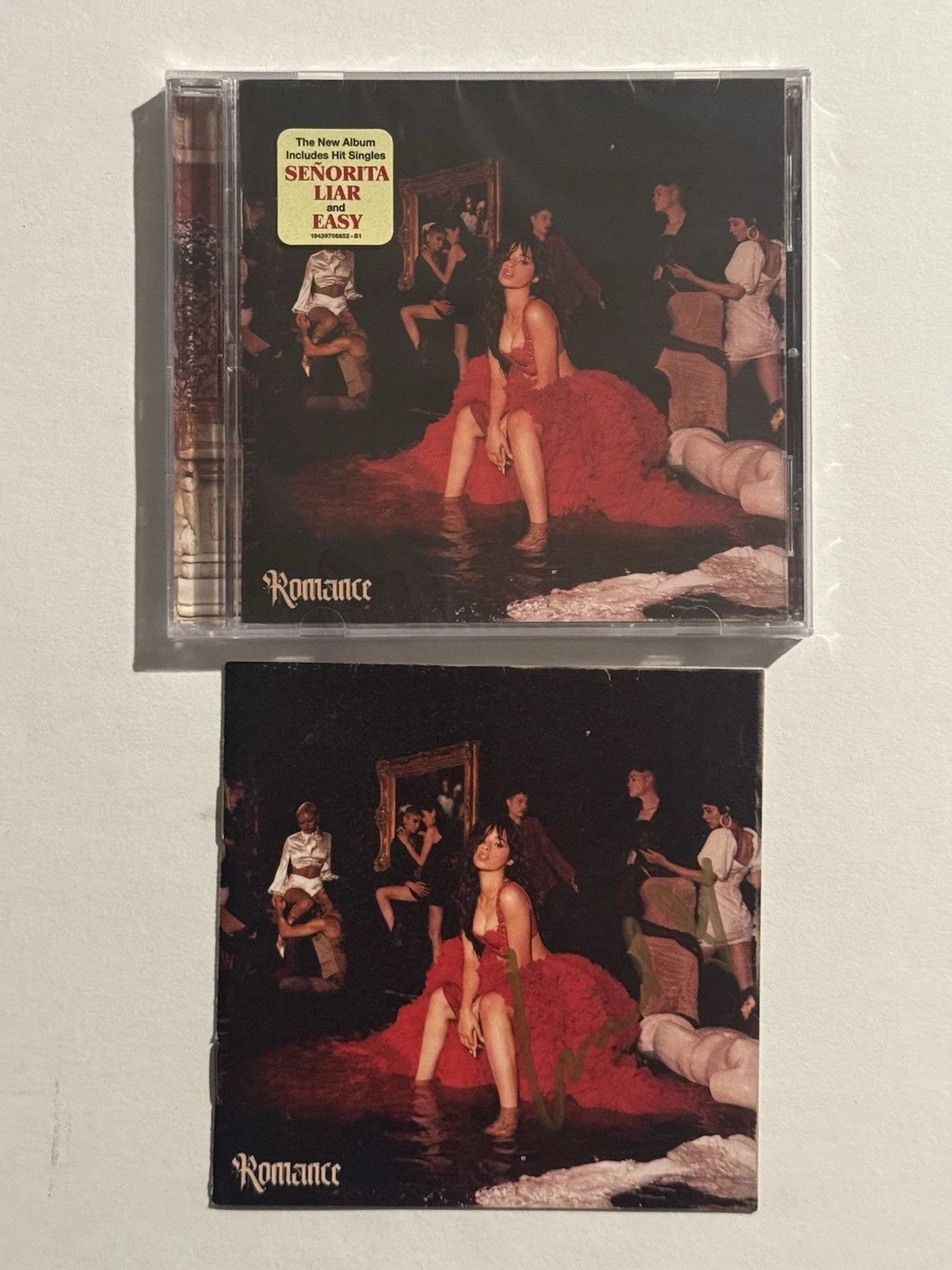CAMILA CABELLO SIGNED ROMANCE CD VERY RARE HOT SINGER SENORITA