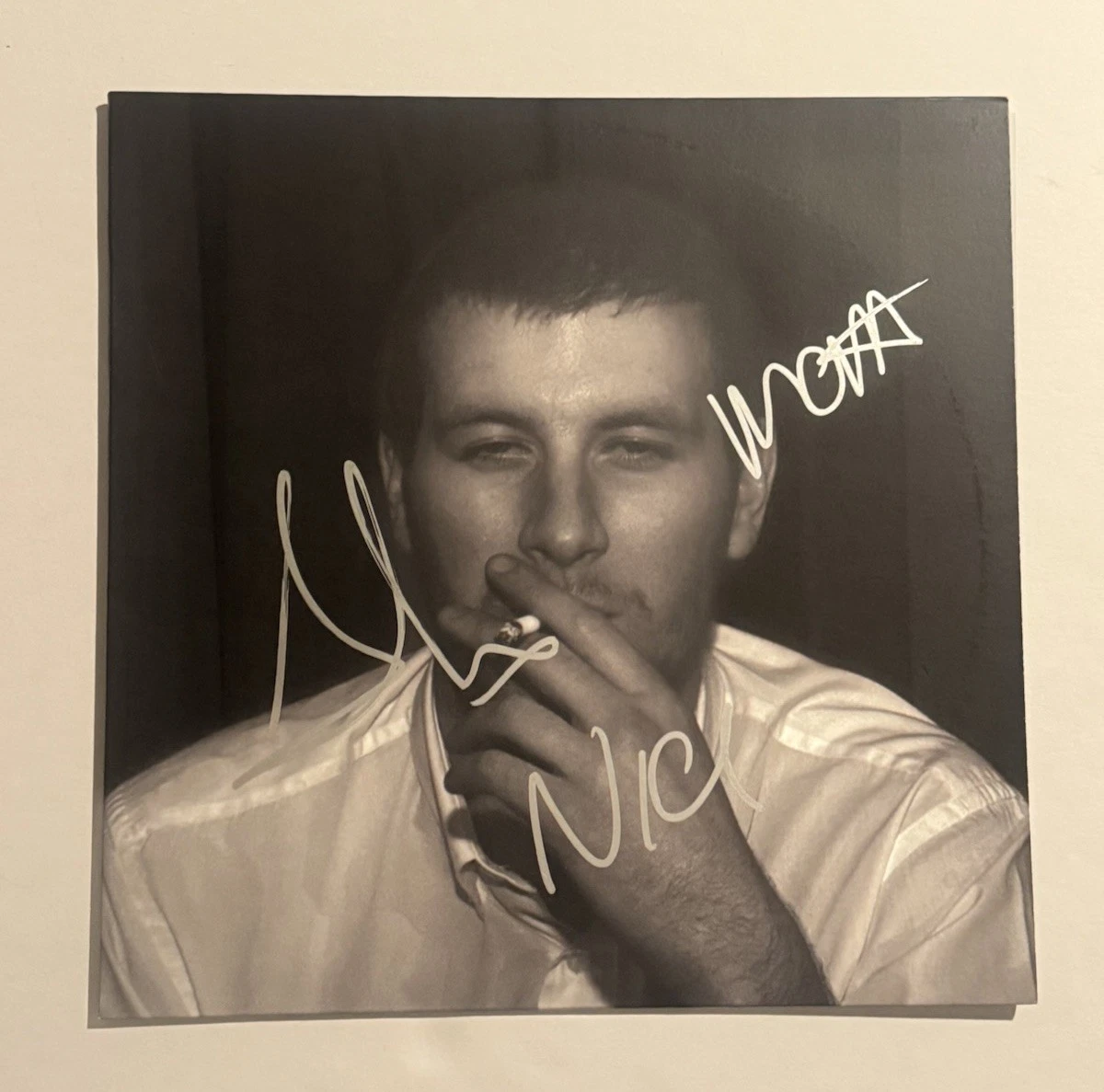 ARCTIC MONKEYS BAND SIGNED VINYL ALBUM RECORD AUTOGRAPHED ALEX TURNER + 2 COA