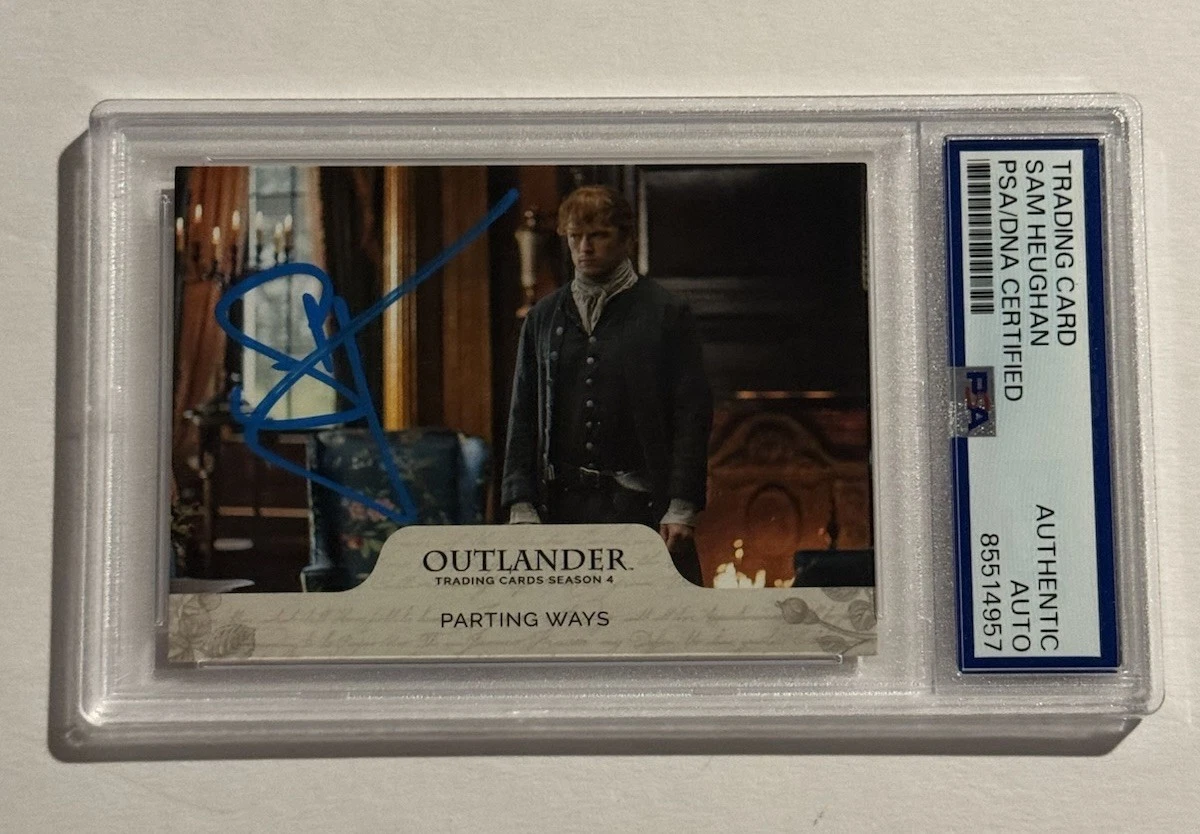 2020 Cryptozoic Outlander Season 4 Sam Heughan #14 SIGNED RC Fraser AUTO - PSA