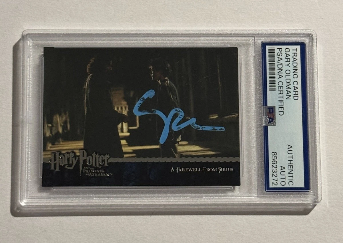 GARY OLDMAN SIGNED AUTO RC Harry Potter Prisoner Of Azkaban #88 SIRIUS BLACK PSA