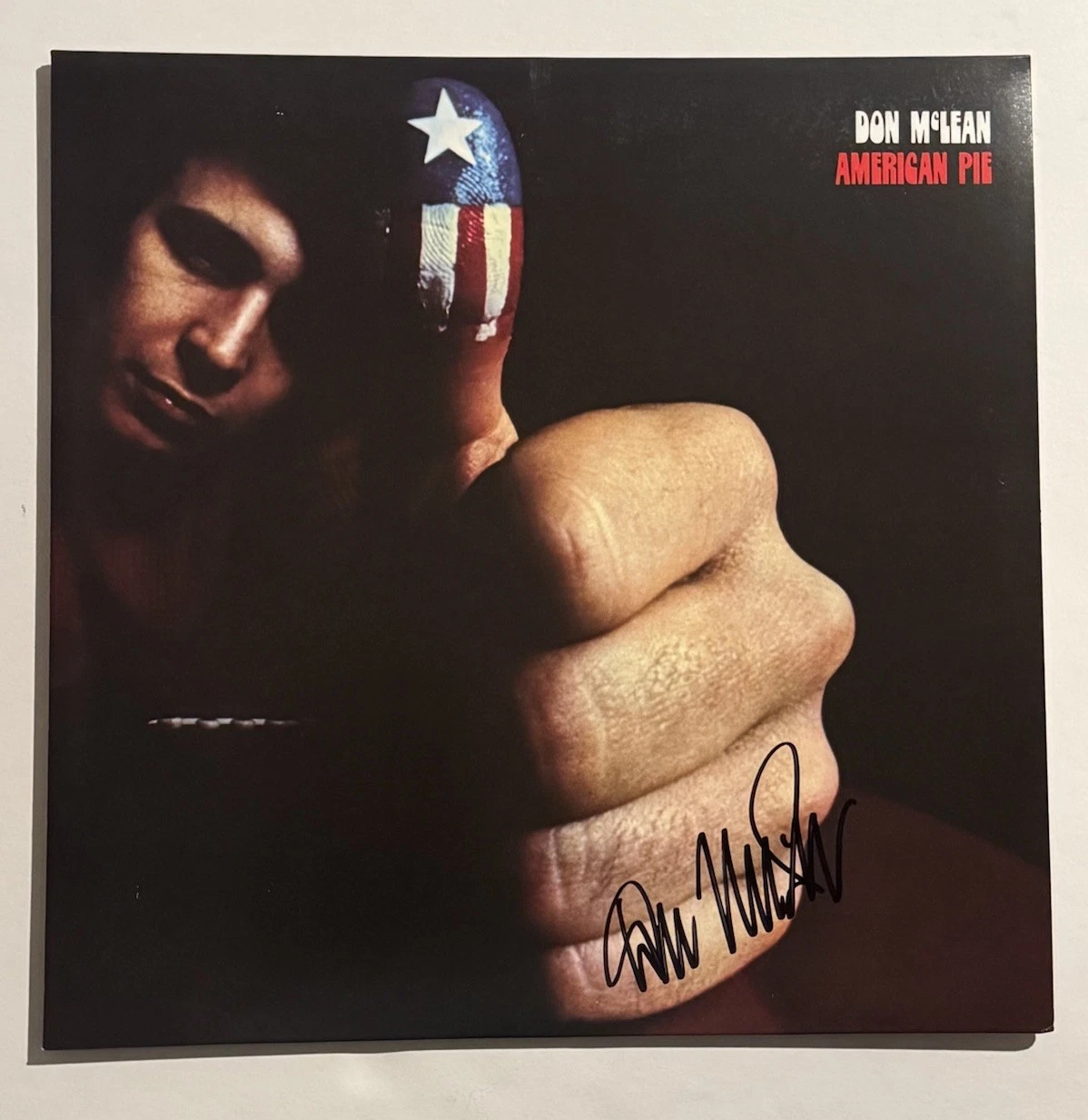 DON MCLEAN SIGNED AUTOGRAPHED LP VINYL RECORD ALBUM AMERICAN PIE SINGER RARE COA