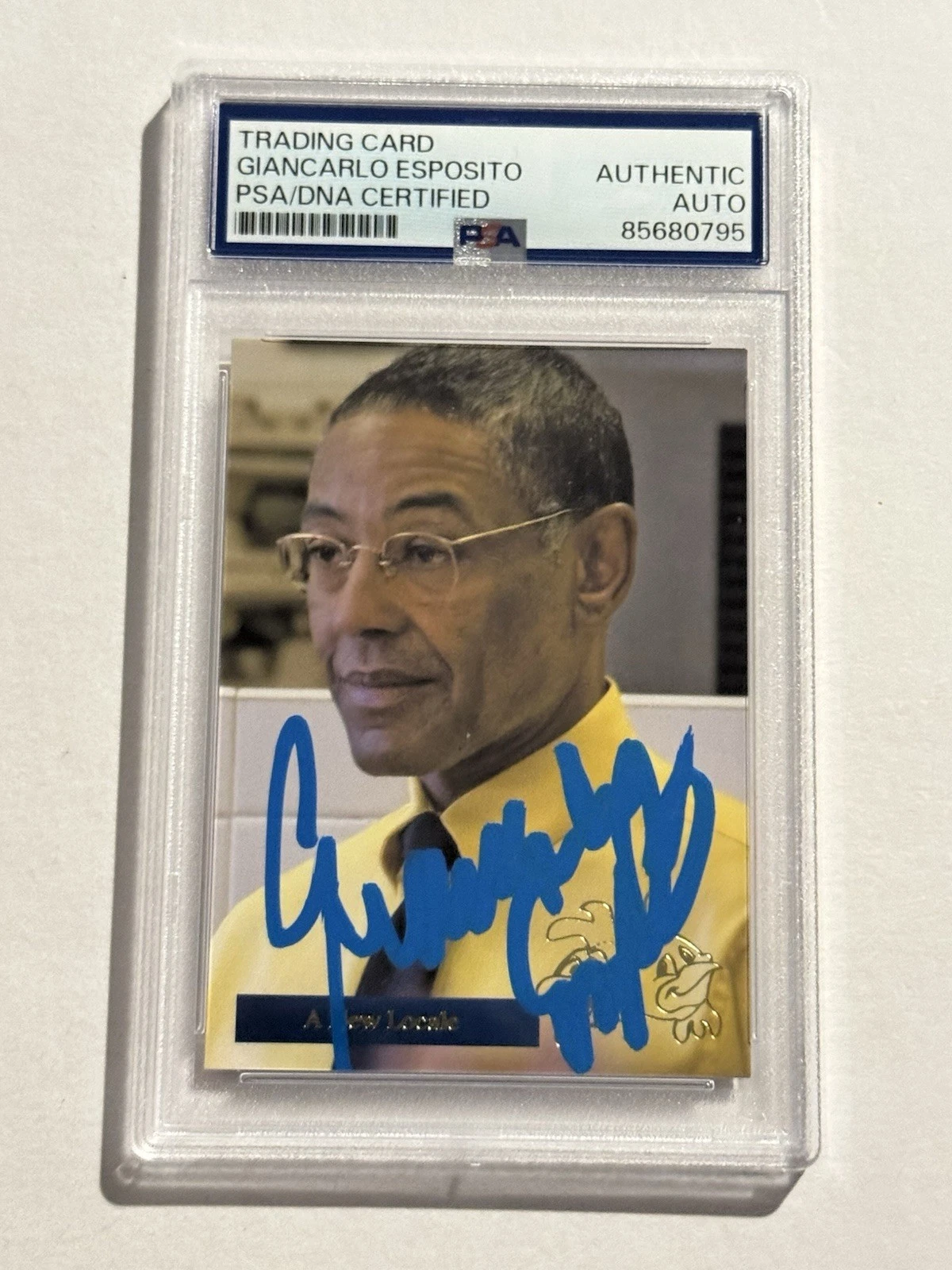 GIANCARLO ESPOSITO SIGNED AUTO RC 2014 Cryptozoic Breaking Bad Gus Fring PSA