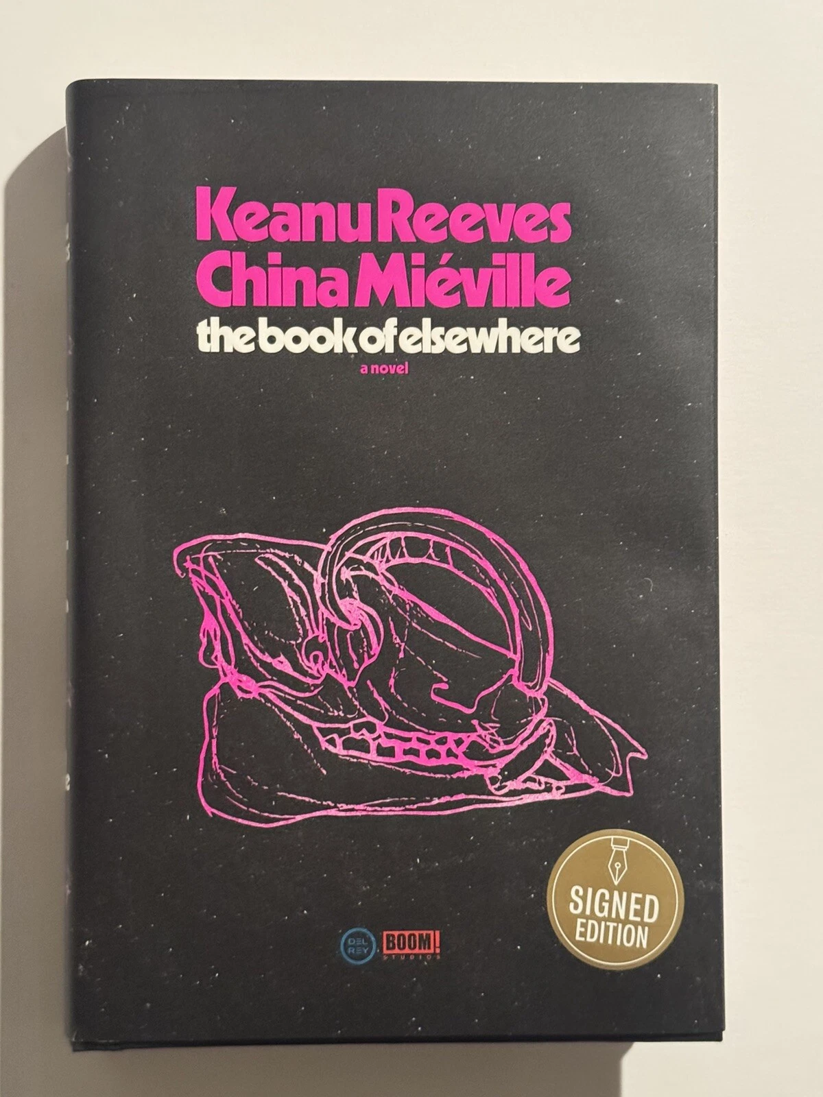 Keanu Reeves Signed Autographed The Book of Elsewhere Hardcover First Edition