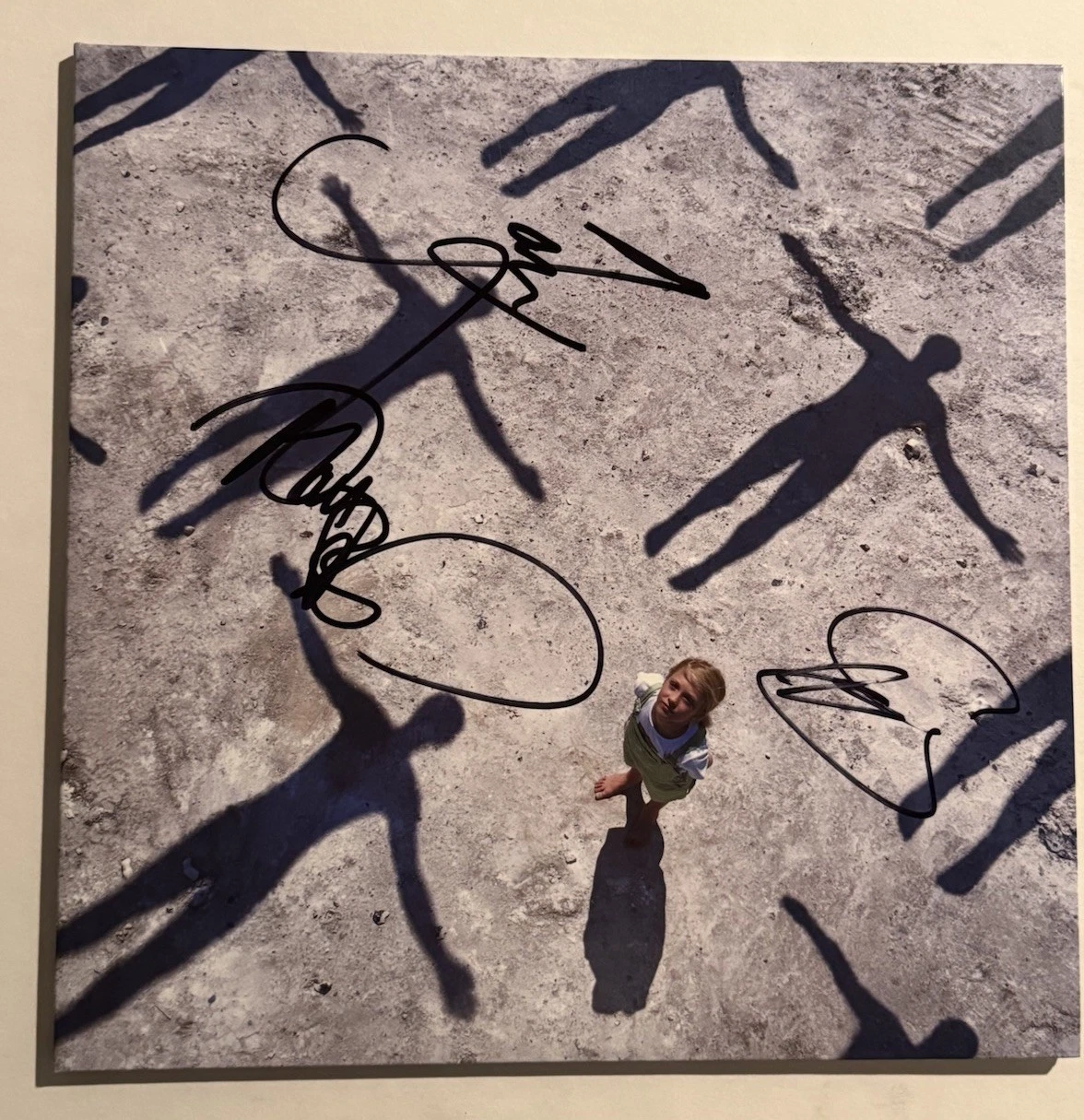 MUSE FULL BAND SIGNED VINYL ALBUM RECORD AUTOGRAPHED RARE MATT BELLAMY COA