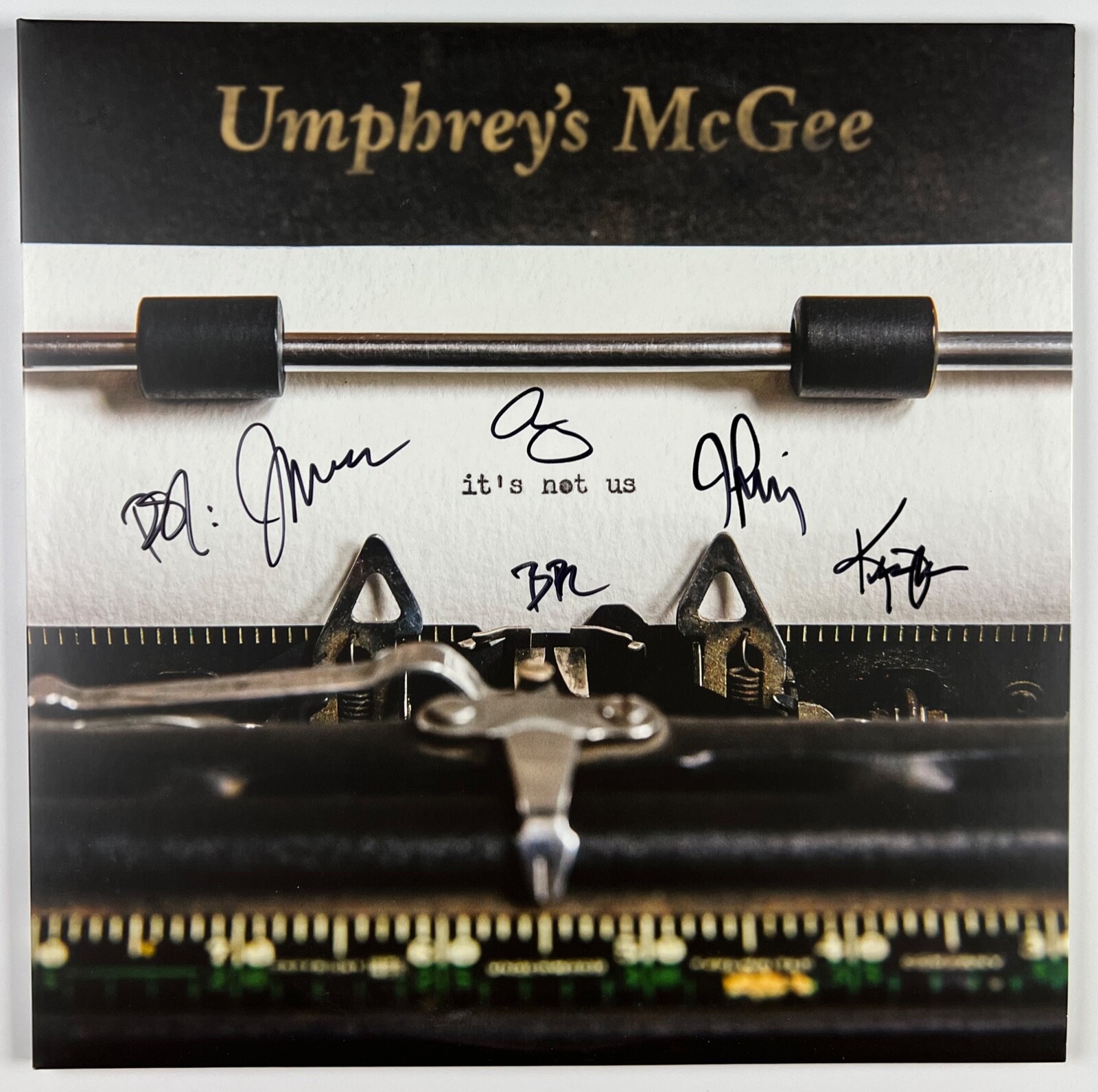 Umphrey's McGee Fully JSA Signed Autograph Record Album Vinyl LP