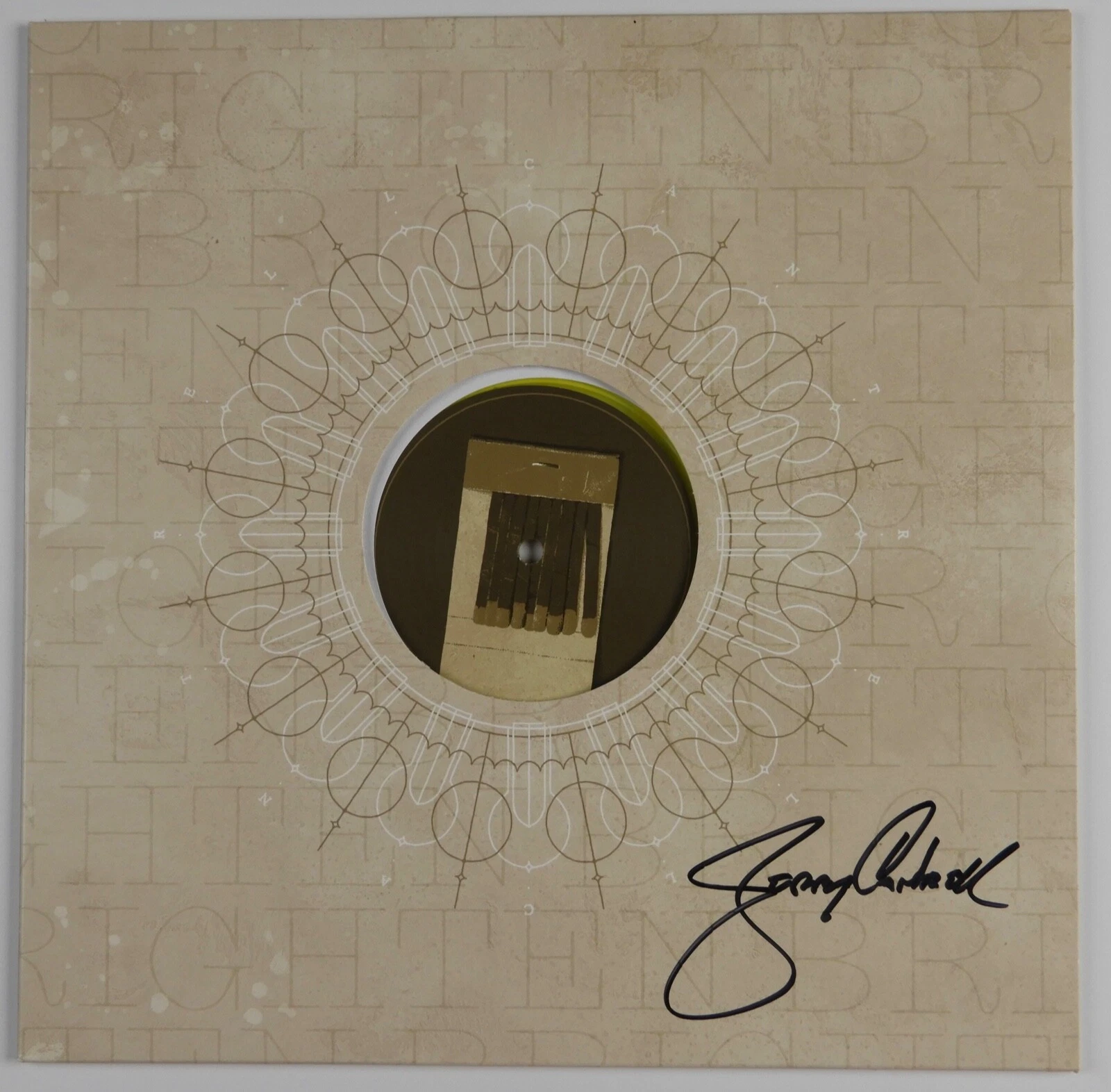 Jerry Cantrell  JSA Signed Autograph Album Record Alice In Chains Brighten