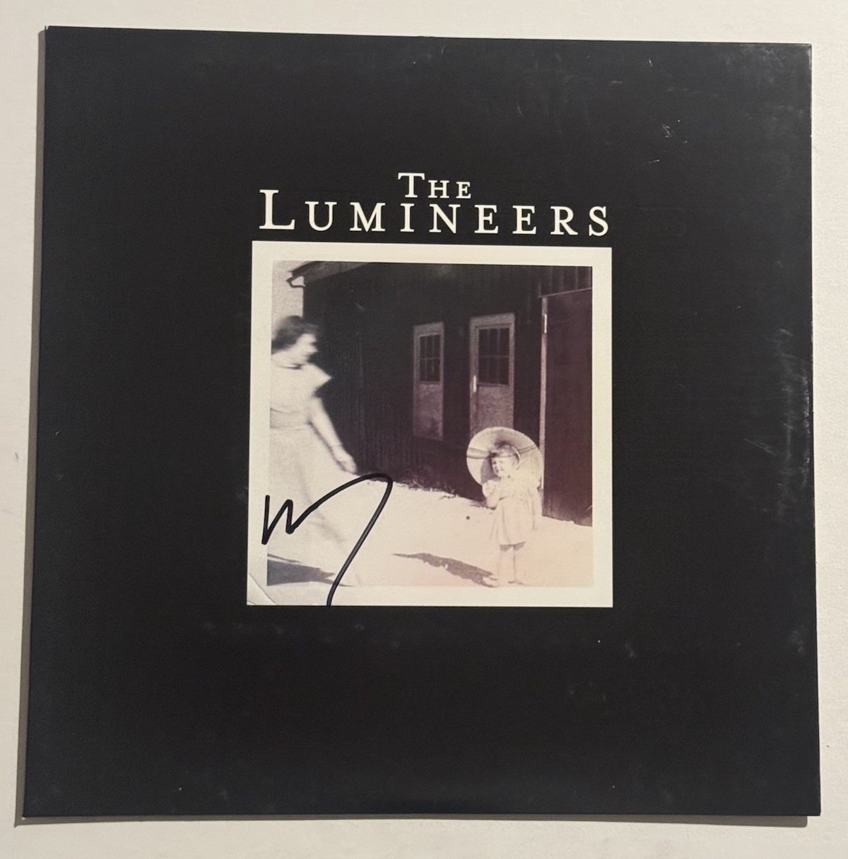 WESLEY SCHULTZ SIGNED LP VINYL RECORD ALBUM THE LUMINEERS BAND LEAD SINGER COA