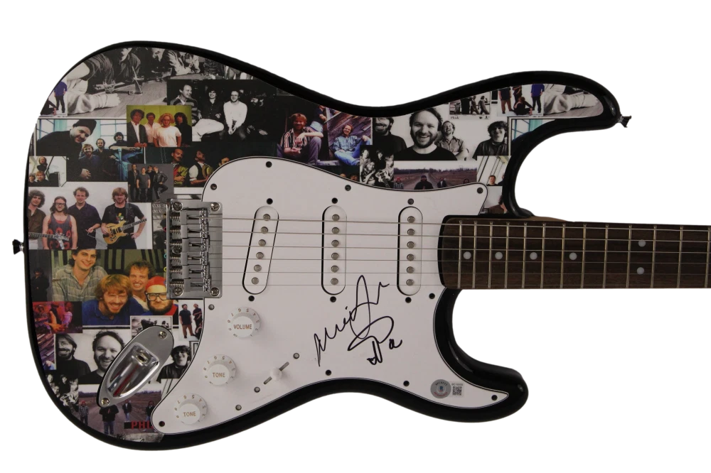 TREY ANASTASIO & MIKE GORDON SIGNED AUTOGRAPH CUSTOM FENDER GUITAR PHISH w/ BAS