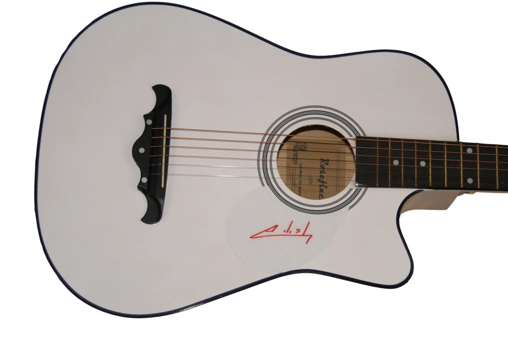 BILLIE EILISH SIGNED AUTOGRAPH FULL SIZE ACOUSTIC GUITAR - BAD GUY SINGER W/ JSA