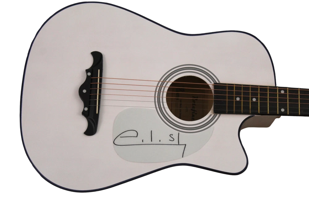 BILLIE EILISH SIGNED AUTOGRAPH ACOUSTIC GUITAR - WHEN WE FALL ASLEEP W/ JSA COA