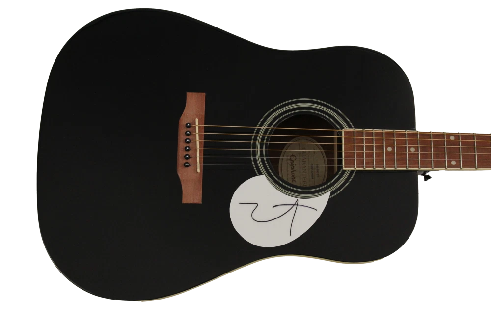 KANYE WEST SIGNED AUTOGRAPH GIBSON EPIPHONE ACOUSTIC GUITAR - YEEZY YE JSA COA