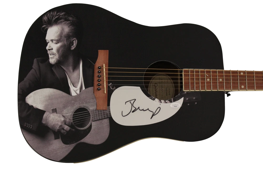 JOHN COUGAR MELLENCAMP SIGNED AUTOGRAPH CUSTOM EPIPHONE GUITAR W/ JSA COA 1/1