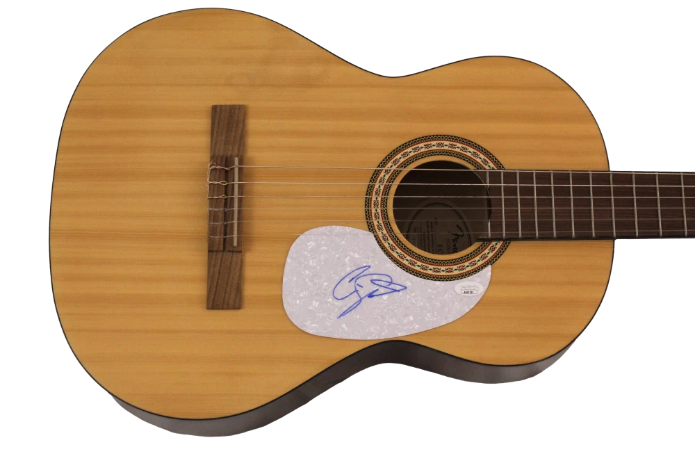 COLE SWINDELL SIGNED AUTOGRAPH FULL SIZE FENDER ACOUSTIC GUITAR - RARE! JSA COA