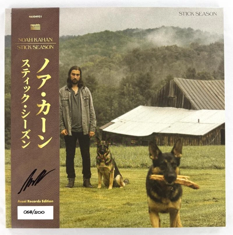Noah Kahan Signed Autograph Album Vinyl Record - Stick Season #'d 68/500 JSA COA
