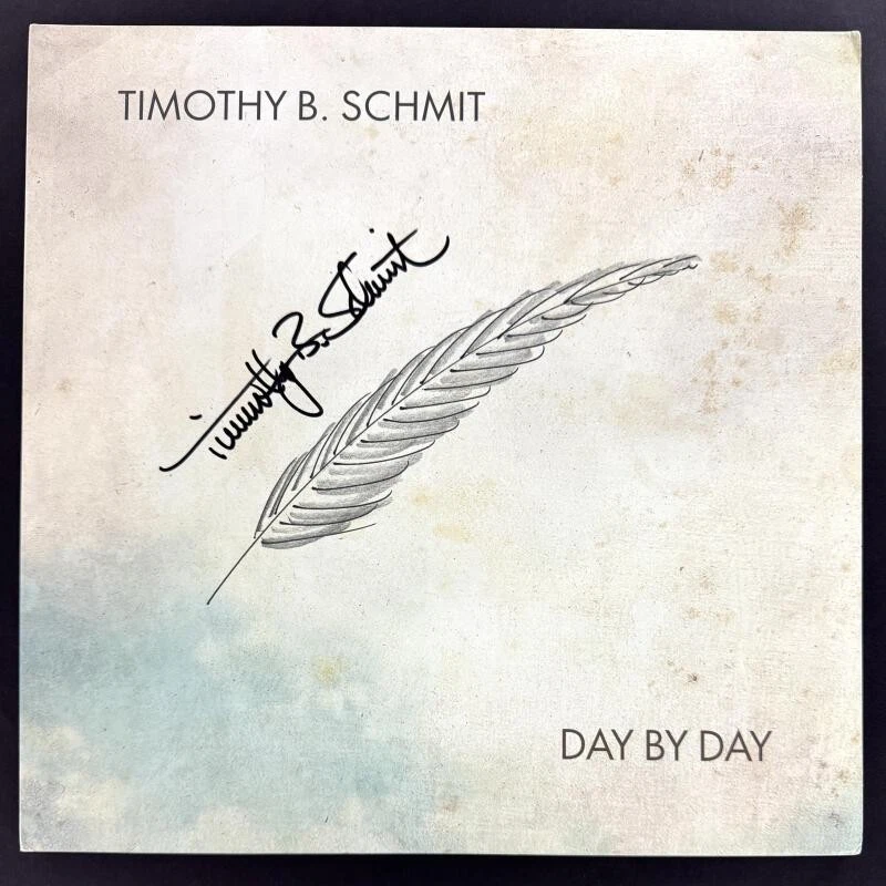 Timothy B Schmit Eagles Signed Autograph Album Vinyl Record LP w/ JSA COA