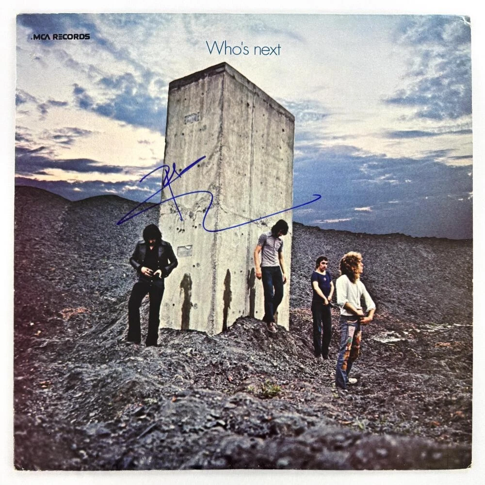 Pete Townshend The Who Signed Autograph Album Record - Who's Next w/ Beckett COA