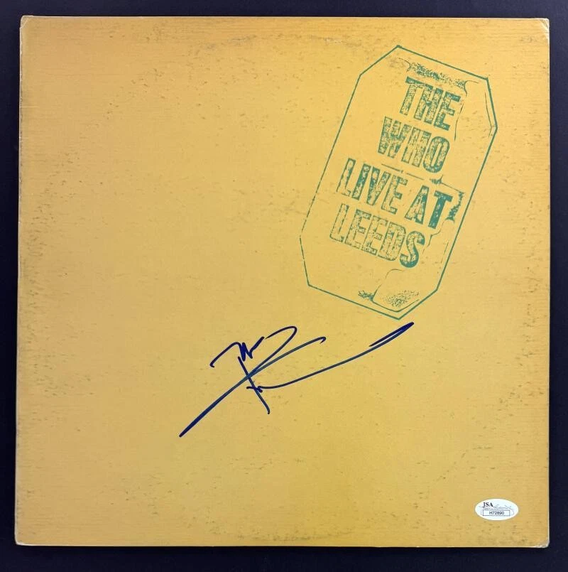 Pete Townshend The Who Signed Autograph Album Record - Live at Leeds w/ JSA COA