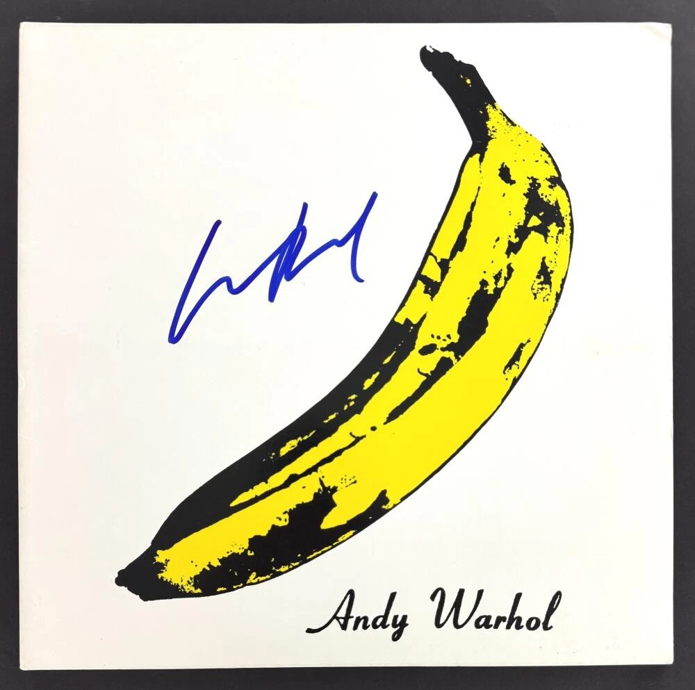 Lou Reed The Velvet Underground Signed Autograph Album Record - JSA Beckett COA