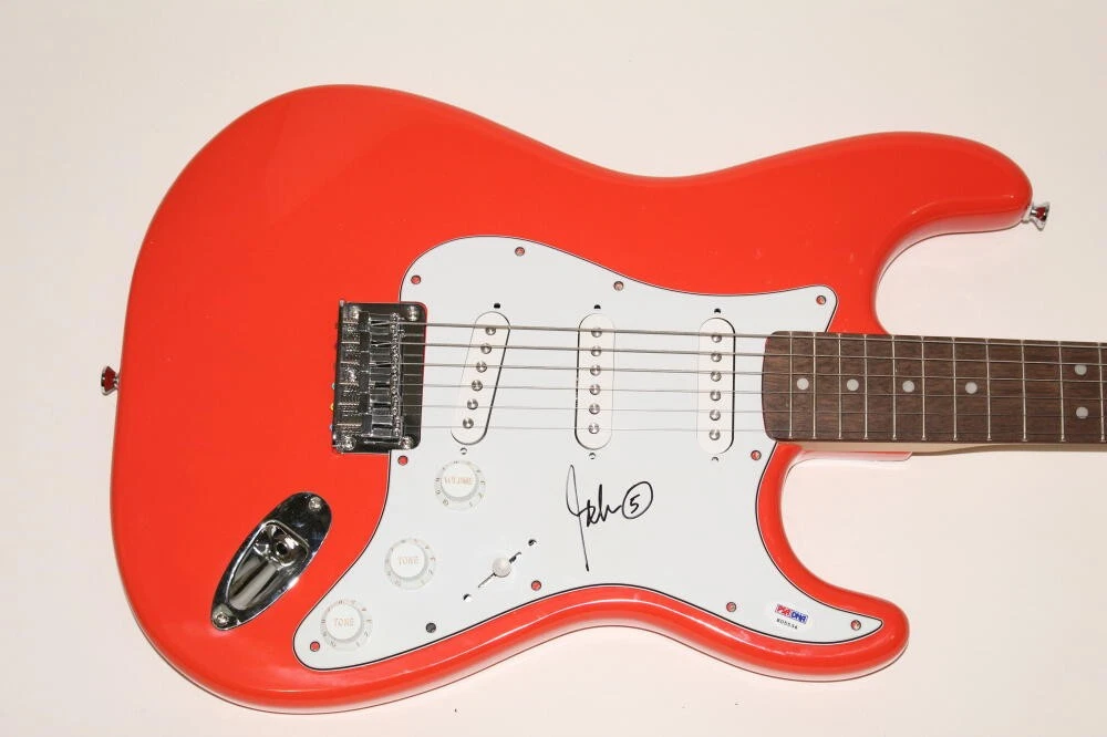 JOHN 5 SIGNED AUTOGRAPH FENDER BRAND ELECTRIC GUITAR - ROB ZOMBIE GUITARIST PSA