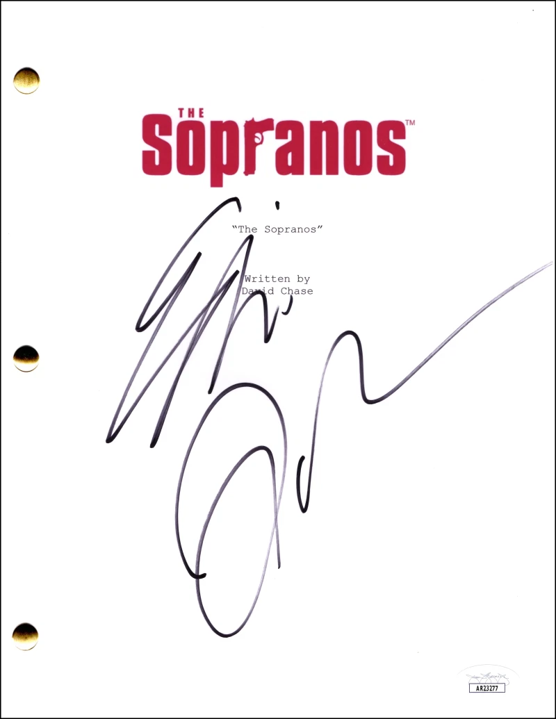 Edie Falco Signed Autograph The Sopranos Full Pilot Script Screenplay JSA COA
