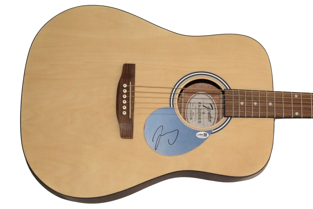 Jonny Buckland Coldplay Signed Autograph Fender Guitar - Viva la Vida w/ JSA COA