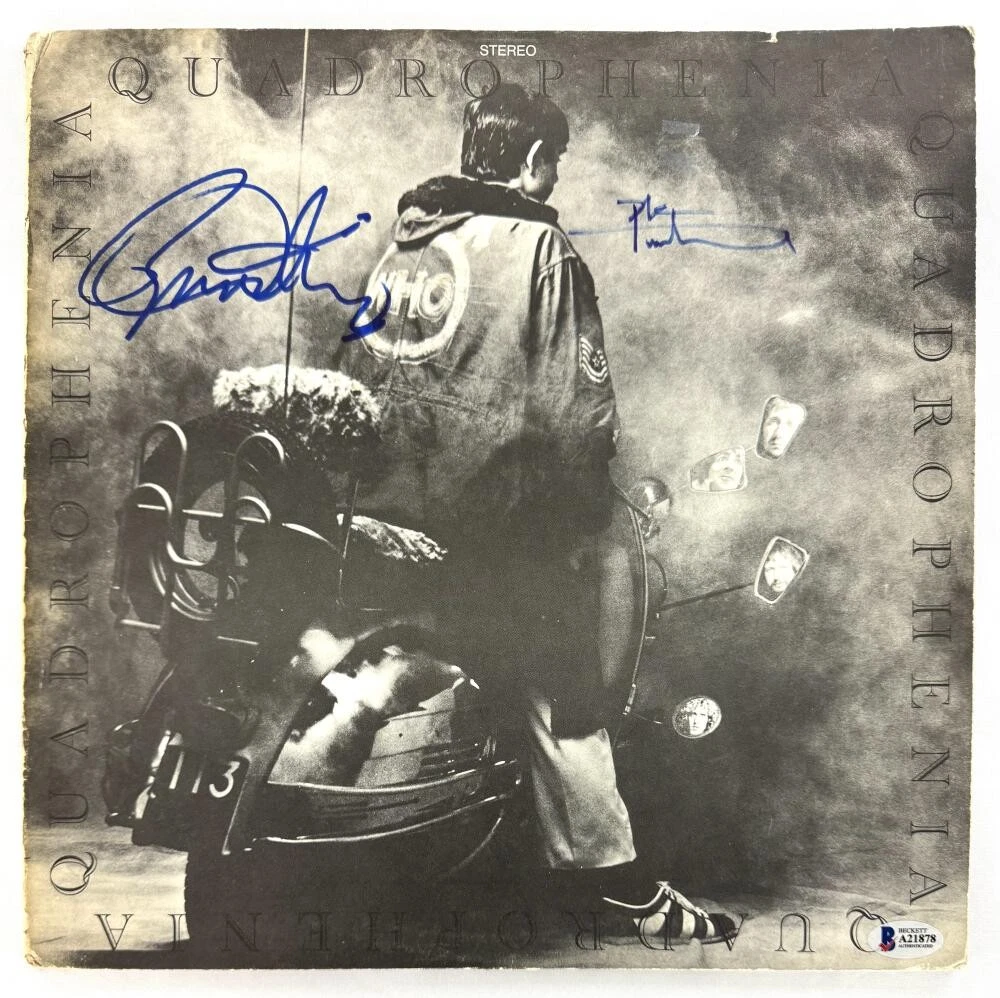 The Who Signed Album, Guitar, Poster & Autographed Memorabilia For