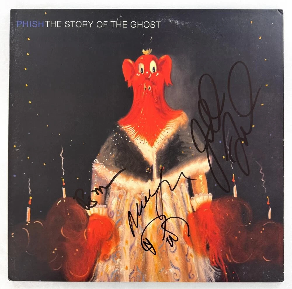 Phish Full Band Signed Autograph Album Vinyl Record - Jon Fishman +3 Beckett COA