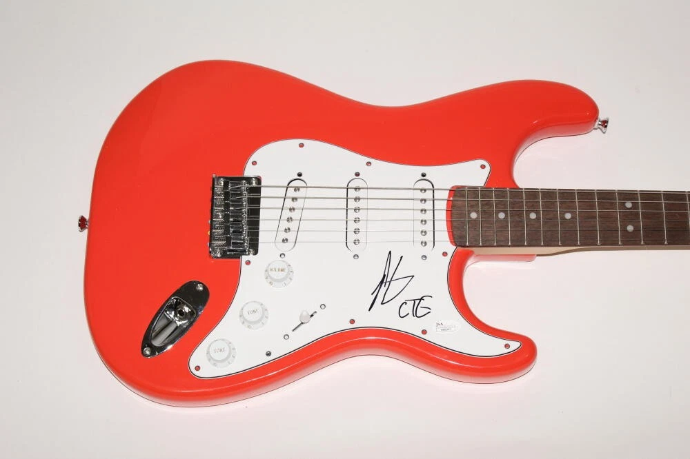 MATT SHULTZ SIGNED AUTOGRAPH FENDER BRAND ELECTRIC GUITAR CAGE THE ELEPHANT JSA