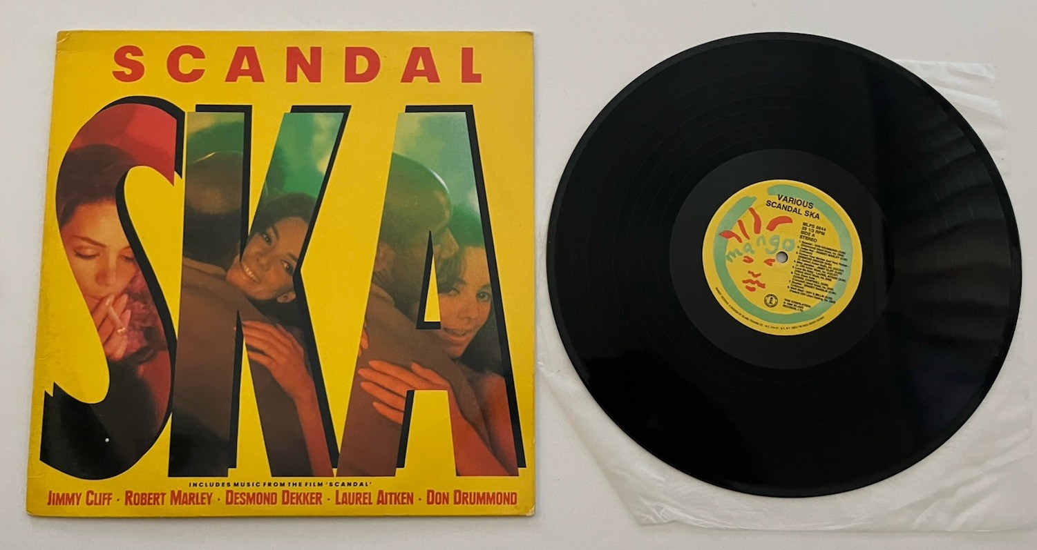 Various Artists Scandal Ska 1989 Vinyl Mango Records 1st Press Bob Marley