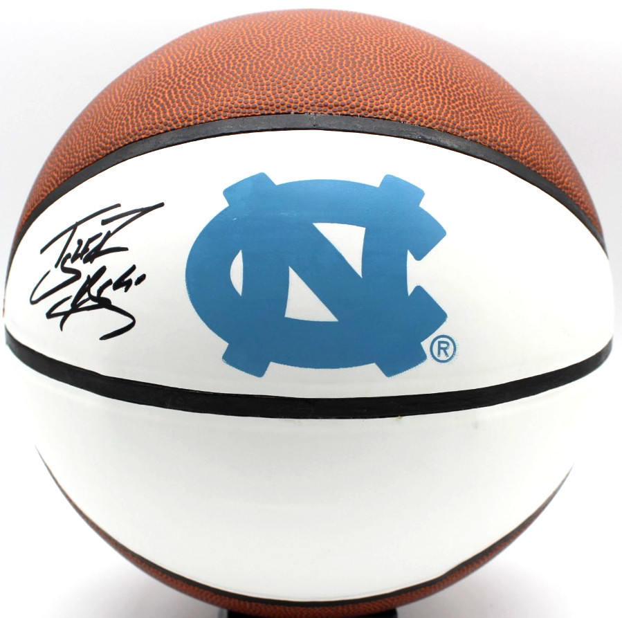 TYLER HANSBROUGH SIGNED NORTH CAROLINA TAR HEELS BASKETBALL W/BECKETT BV10264 COLLECTIBLE MEMORABILIA