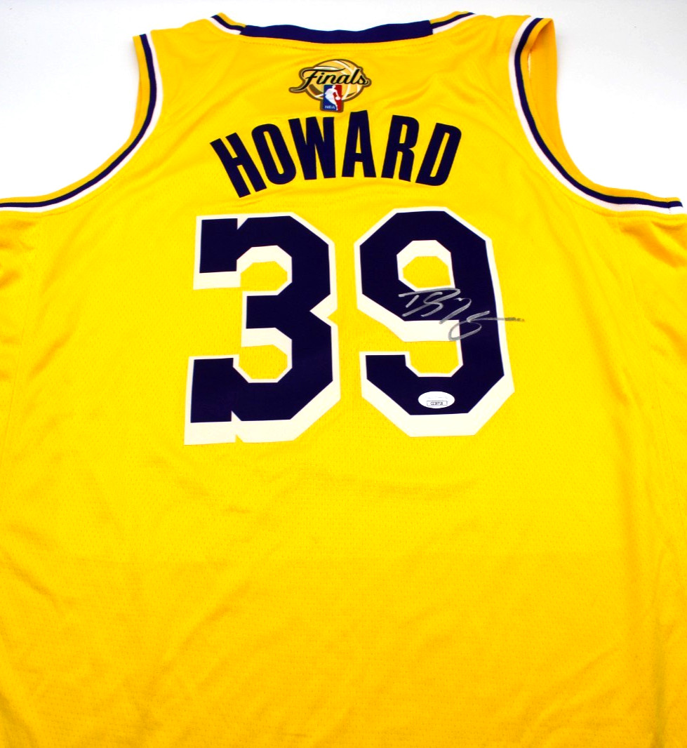 Dwight Howard Signed Los Angeles Lakers XL Jersey W/JSA COA CG39718